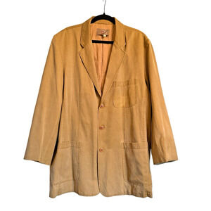 TheTerritory Ahead Sz XL Silk‎ Blend Sport/Barn Jacket Light Academia Casual